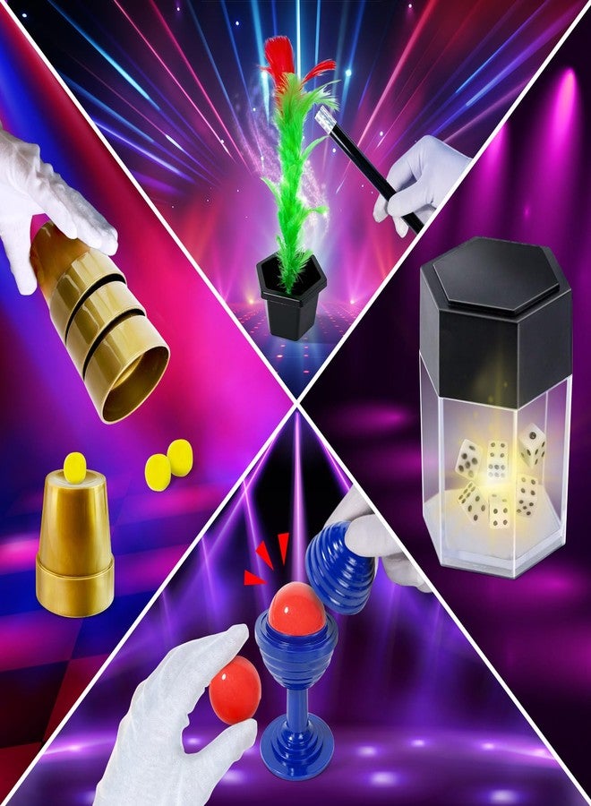 PATIFEED Magic Kit, 50+ Magic Tricks for Kids with Instructions for Each Trick to Perform, Christmas Halloween Magic Set for Girls Boys Beginners - Image 3